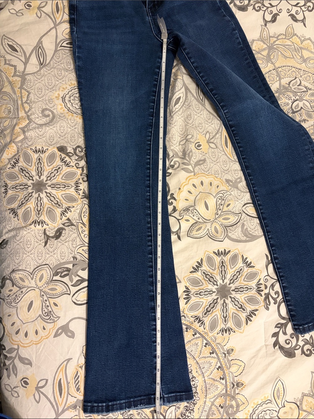 Flying Monkey Dark Blue Straight Leg Jeans - Picture 7 of 7